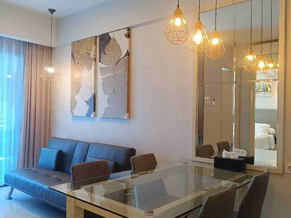 Apartemen La Riz 2BR Fully Furnished Terawat View Pool