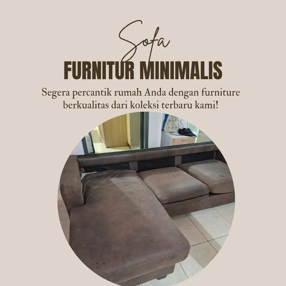 SOFA L SECOND BERKUALITAS