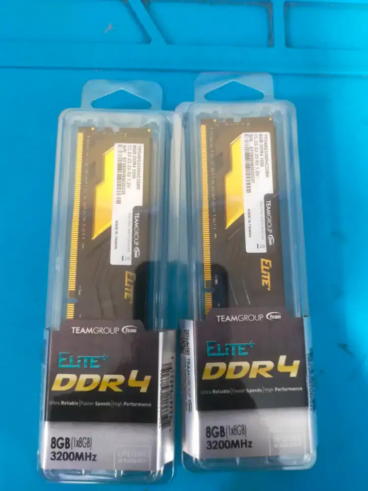 Team elite 8gb ddr4 3200 garansi resmi baru