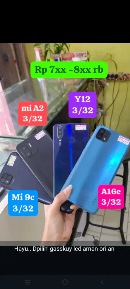 2nd : harga mulai 7xx -8xx rb