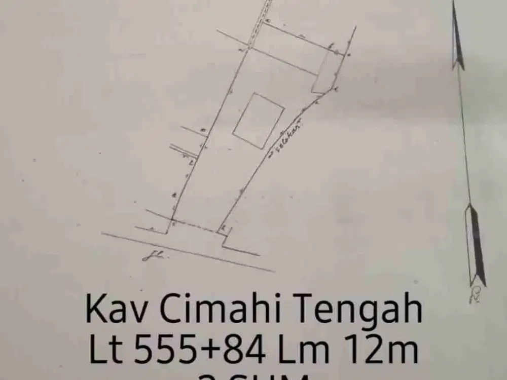 Kavling Cimahi Tengah Strategis