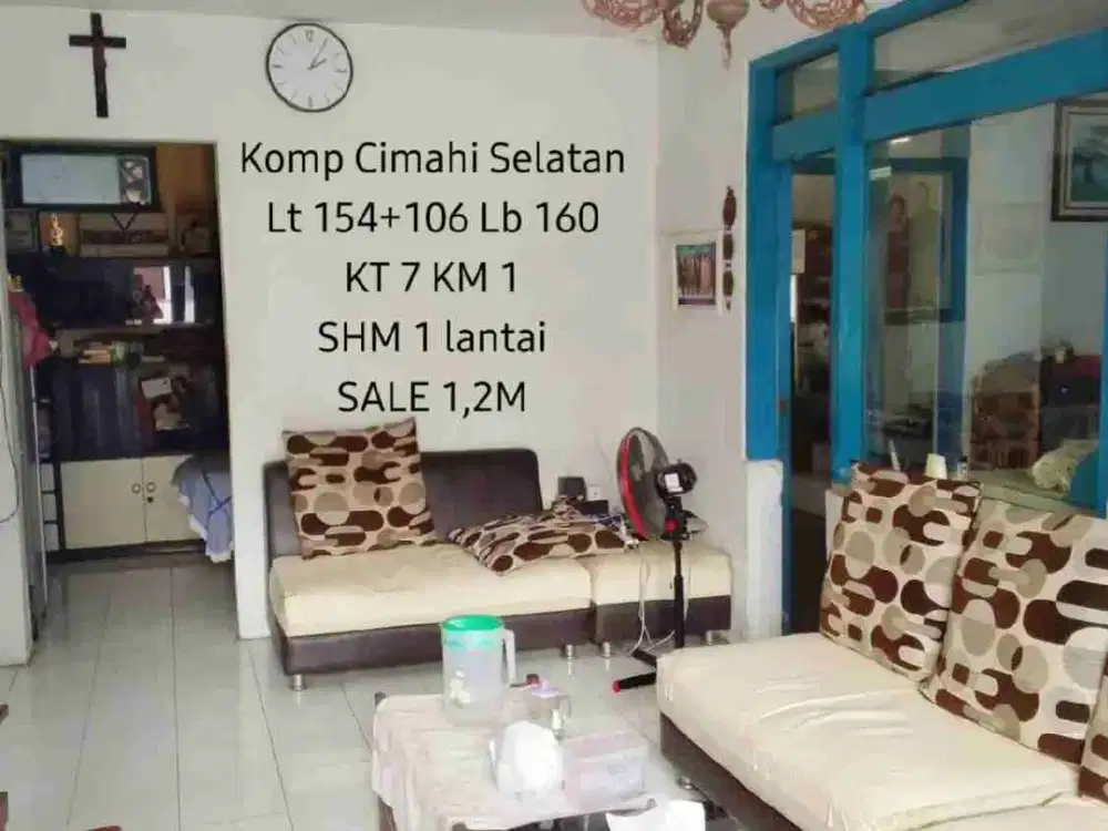 Rumah Kompleks Cijerah Cimahi Selatan