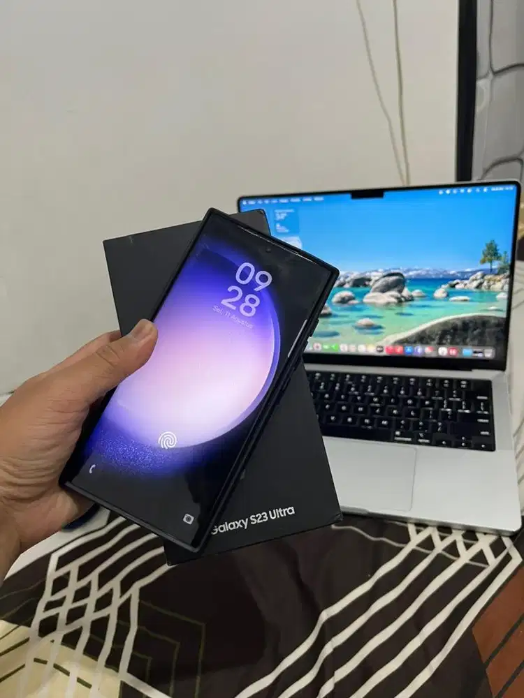 Samsung Galaxy S23 Ultra Ex resmi sein 12/512 gb Fullset