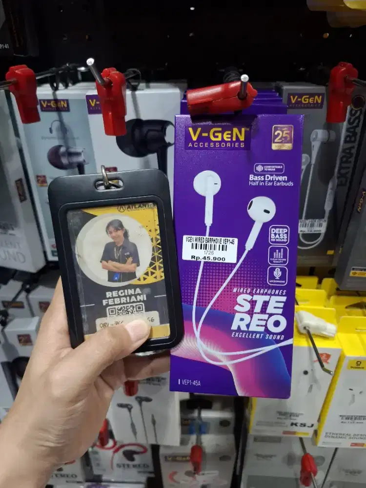 VGEN WIRED EARPHONE VEP1-45 | ATLANTIS DAHSYAT