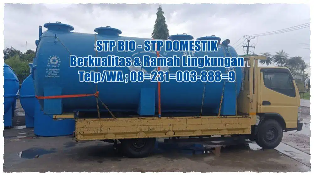 Ready-IPAL -IPAL Industri-IPAL Komuna -IPAL Biotech- Tangki Fiber IPAL
