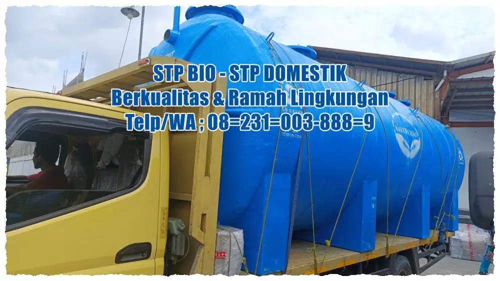 STP Biotech, IPAL Biotech, WWTP Biotek Biofilter STP Berkualitas, IPAL