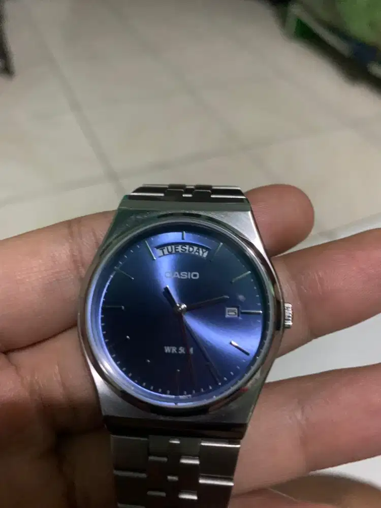 Casio jam tangan pria MTP-B146D-2AVDF analog