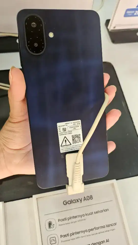 Samsung galaxy A08 Ram 4+4/64GB Garansi Resmi !