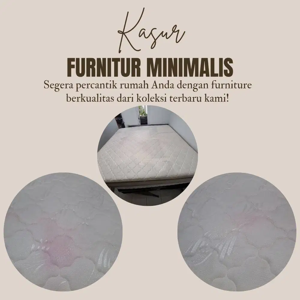 MATTRESS ONLY MERK CHAMPION SECOND BERKUALITAS