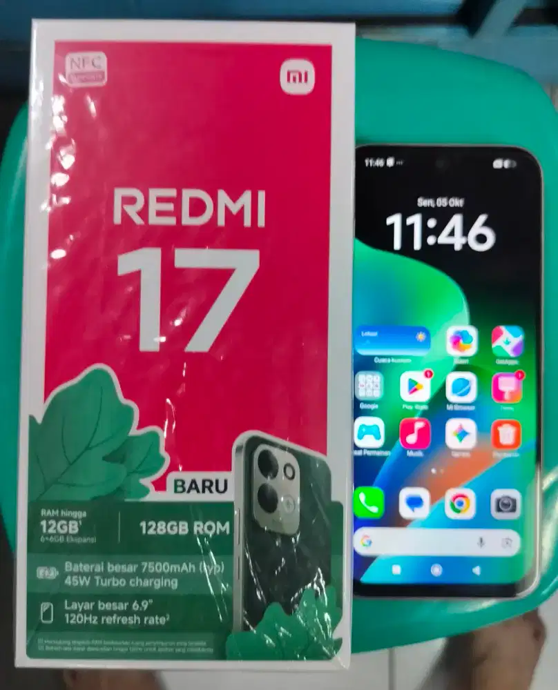 REDMI 17 6+6/128Gb FULLSETT