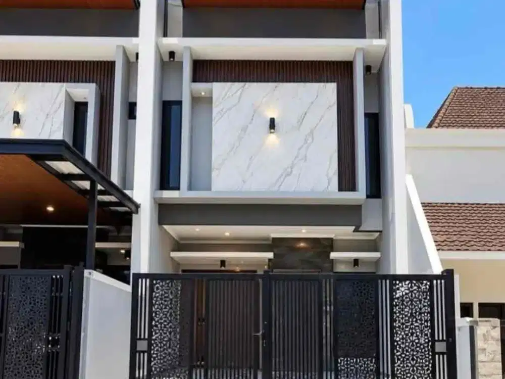 Rumah Baru Gress Manyar Rejo di Jalan Utama Row Jalan 3,5 Mobil