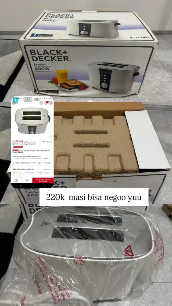 Preloved perlengkapan dapur