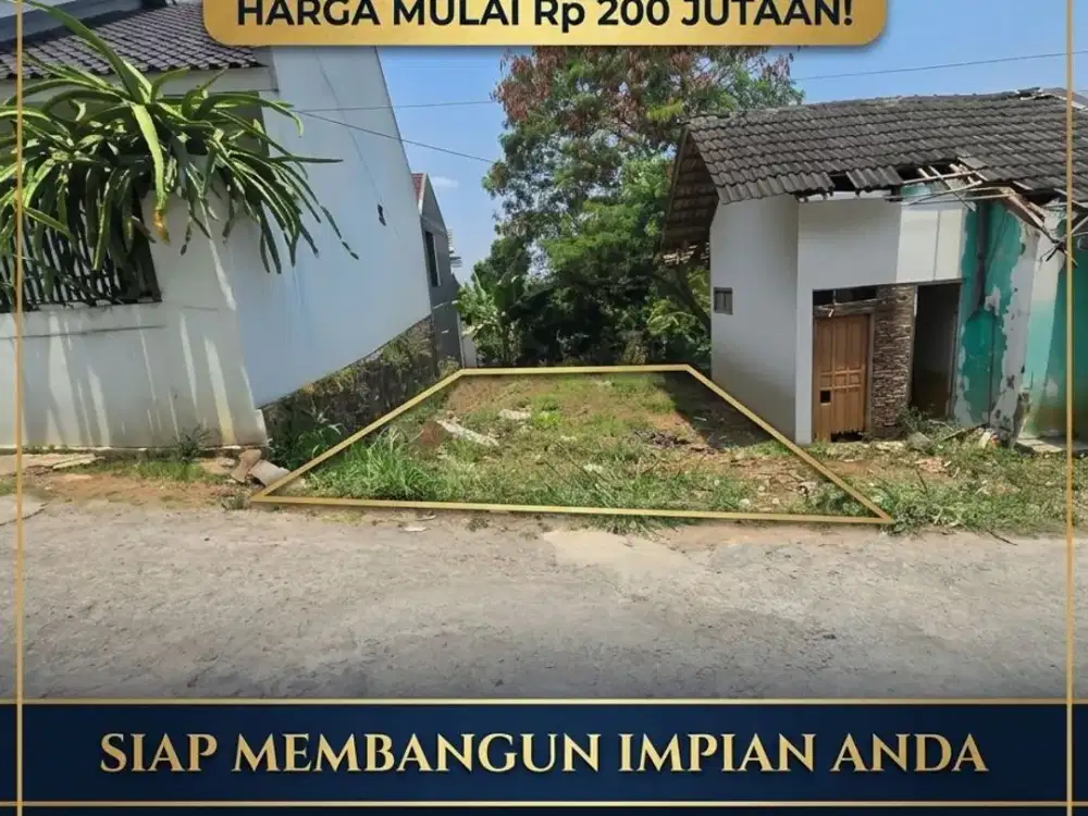 Tanah Kavling SHM Cileunyi Mulai 200 Jutaan