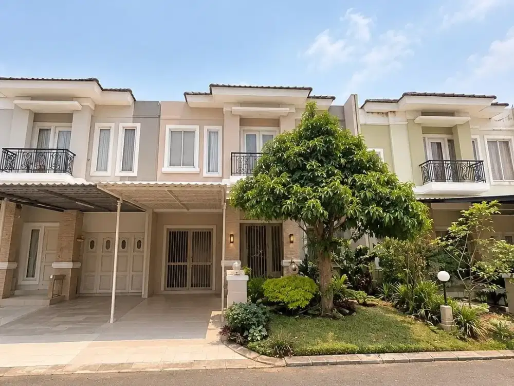 DIJUAL CLUSTER GARNET PHG GADING SERPONG DEKAT CLUB HOUSE, KOLAM RENANG, & TAMAN