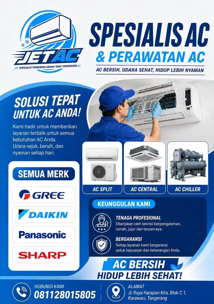 Jasa Cuci dan Perawatan AC