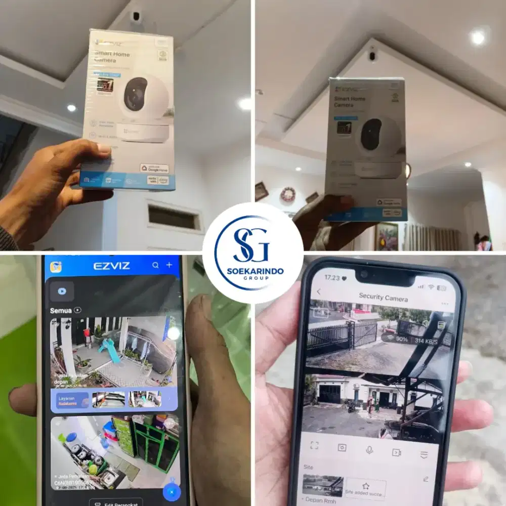 OBRAL CCTV EZVIZ LENGKAP DENGAN JASA PASANG DAN FREE MEMORI 64GB