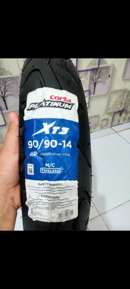 Ban belakang standart Honda ukuran 90/90-14