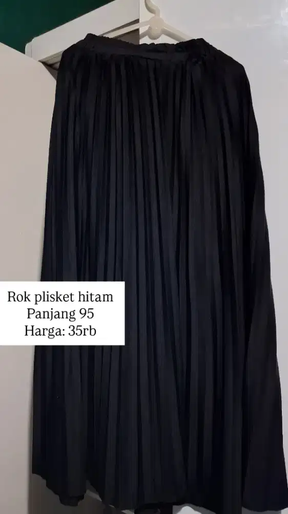 Rok panjang plisket