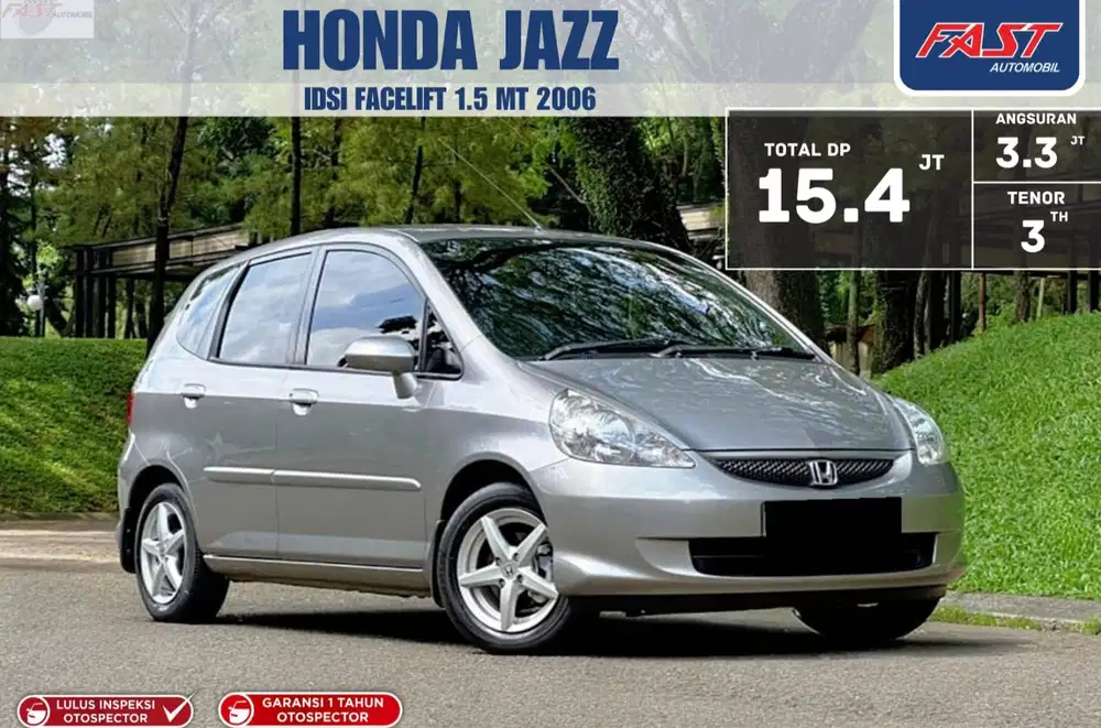 DP 15JT HONDA JAZZ 2006 1.5 IDSI FACELIFT MT LOW KM.51RB SUPER ANTIK