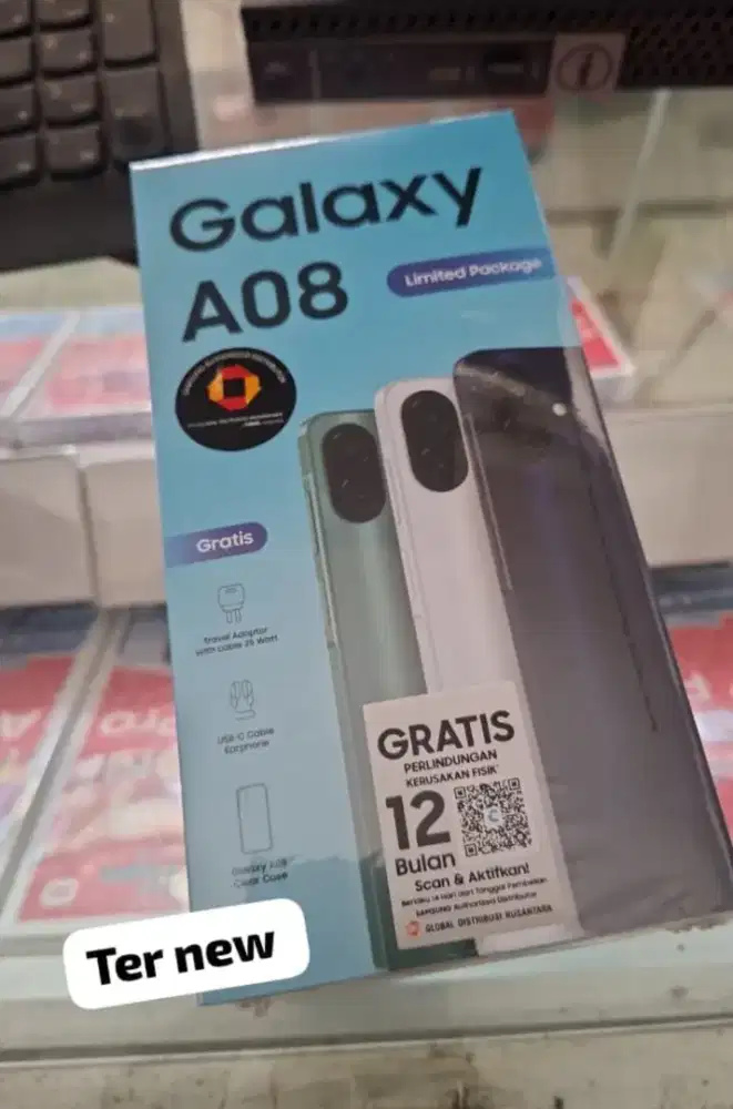 Smartphone Samsung New Galaxy A08 LTE 4+4/64