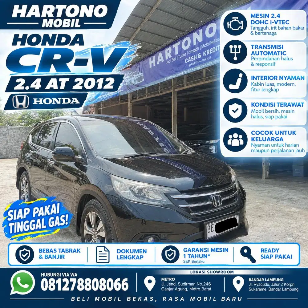 CRV 2.4 Autometik 2012