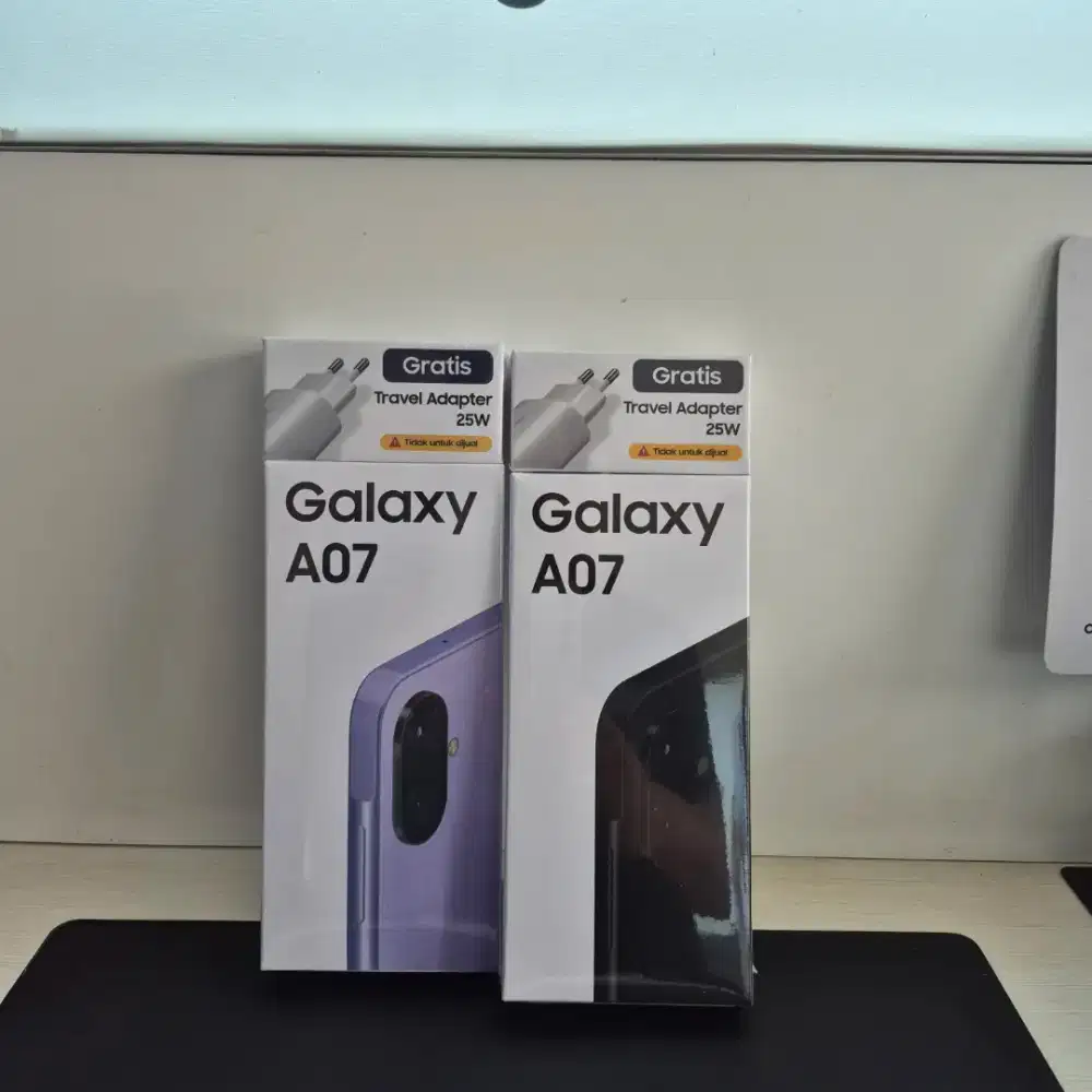 Termurah!!! Samsung A07 4/128GB garansi resmi 1 tahun