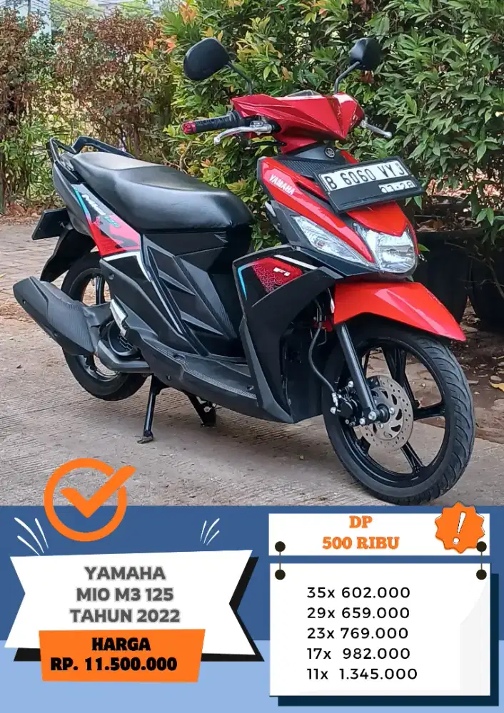 YAMAHA MIO M3 TAHUN 2022