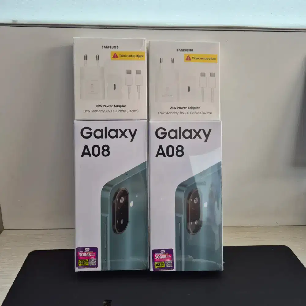 Termurah!!! Samsung A08 4/64GB garansi resmi 1 tahun