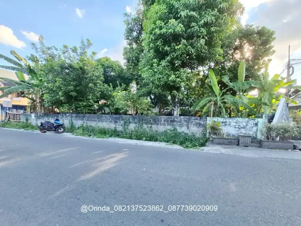 LT 413 LD29 CONDONGCATUR TANAH TEPI JALAN DEKAT JL PERUMNAS WAHID HASYIM, SETURAN, BABARSARI, GEJAYAN COCOK USAHA, RUKO, KULINER CAFE, KOST EKSKLUSIF
