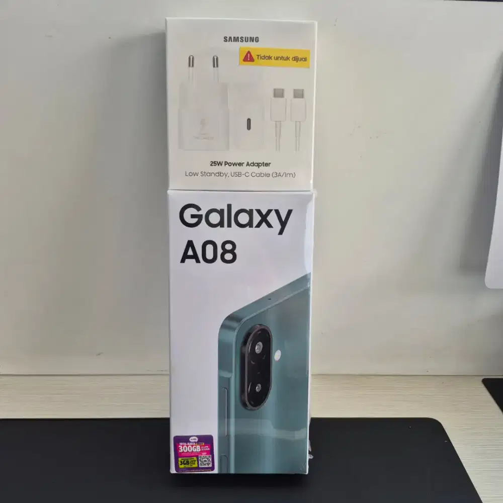 Termurah!!! Samsung A08 4/128GB garansi resmi 1 tahun