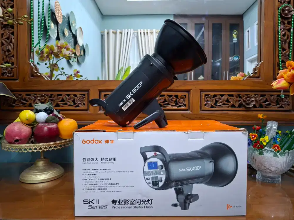 Dijual Lighting Godox SK300ii
Harga = 900 nego bensin
No minus