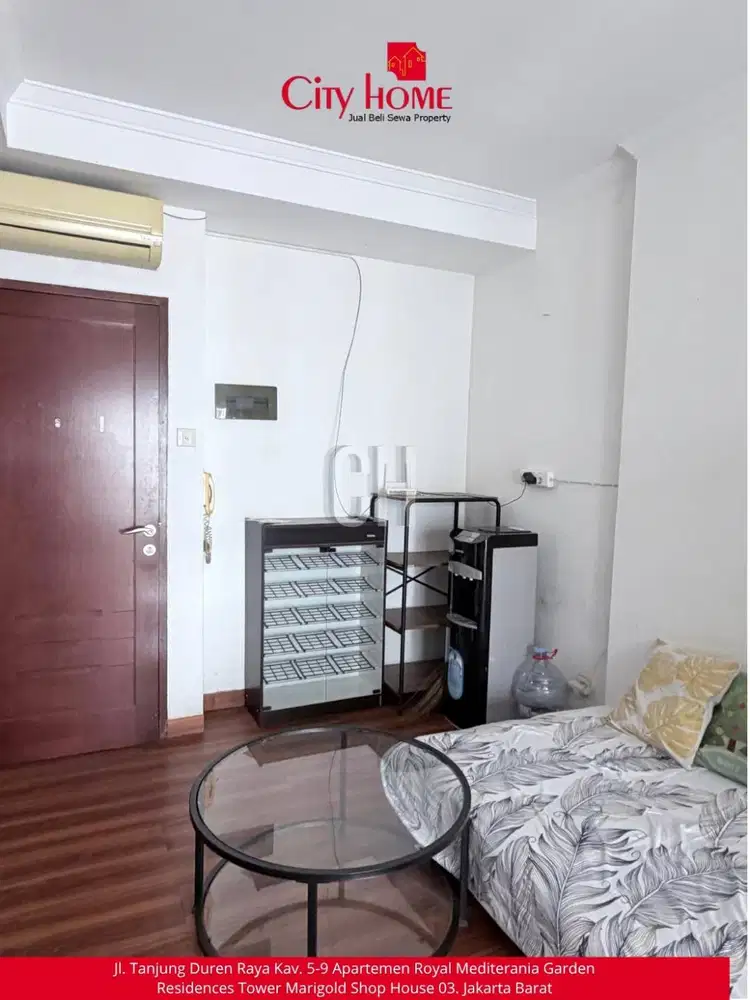 Dijual Apartemen Furnished 2 BR di Mediterania Garden Residence 2