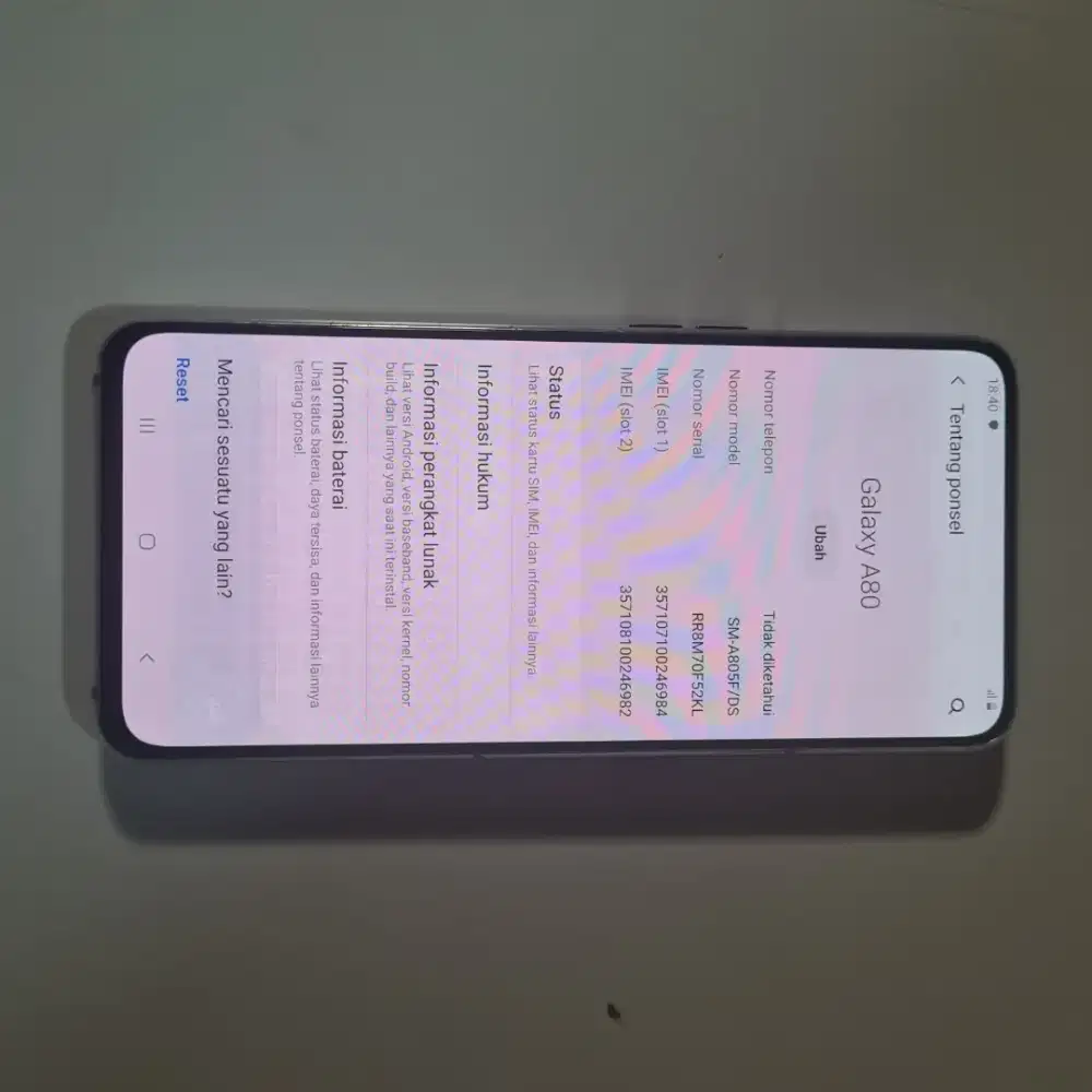 Samsung Galaxy A80 8/128GB SEIN – Unit Only