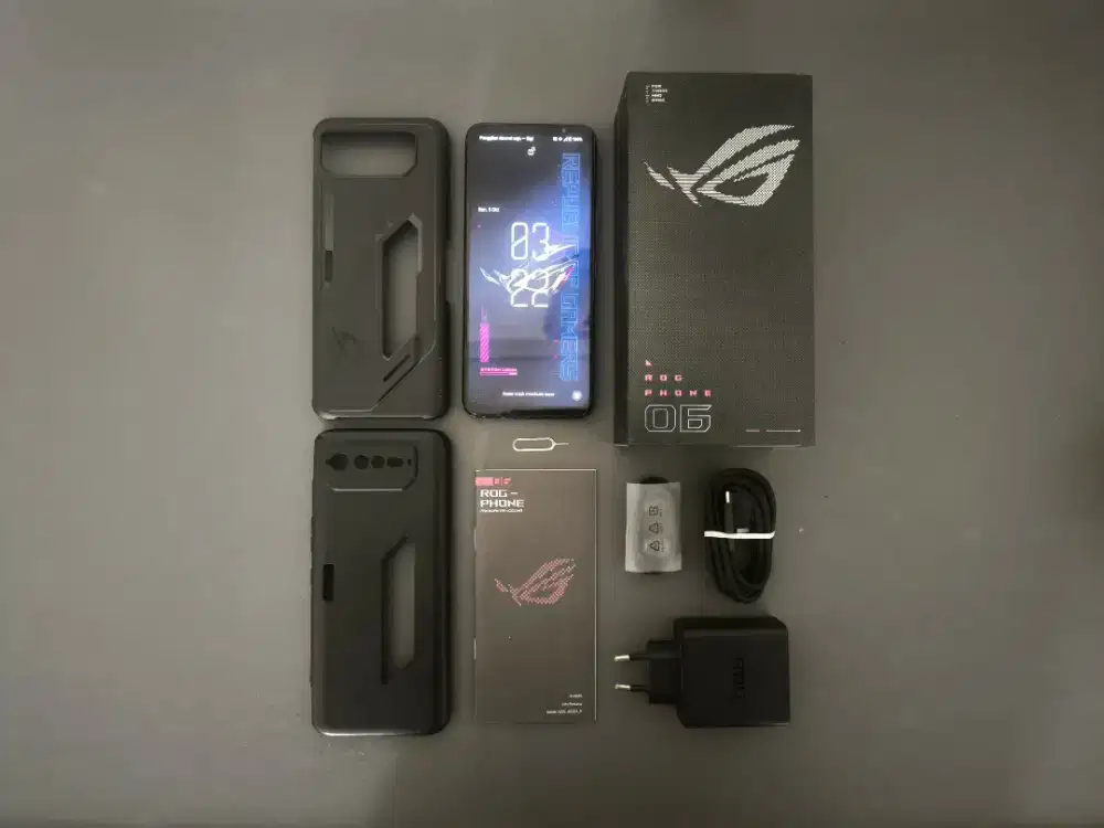 Asus ROG Phone 6 8/256 - Fullset, Ex Garansi Resmi