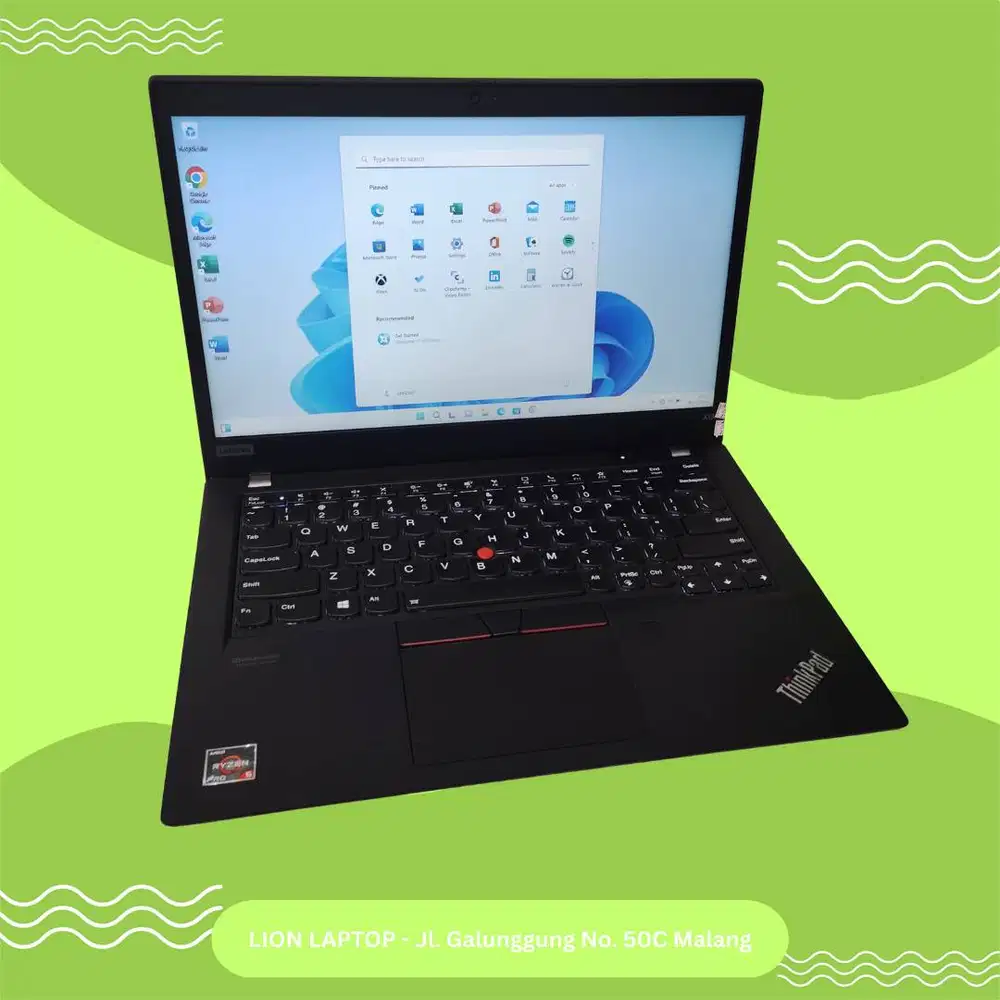 RAM 32GB AMD Ryzen 5 PRO-4650U Lenovo Thinkpad X13 SSD 256GB [06|10]