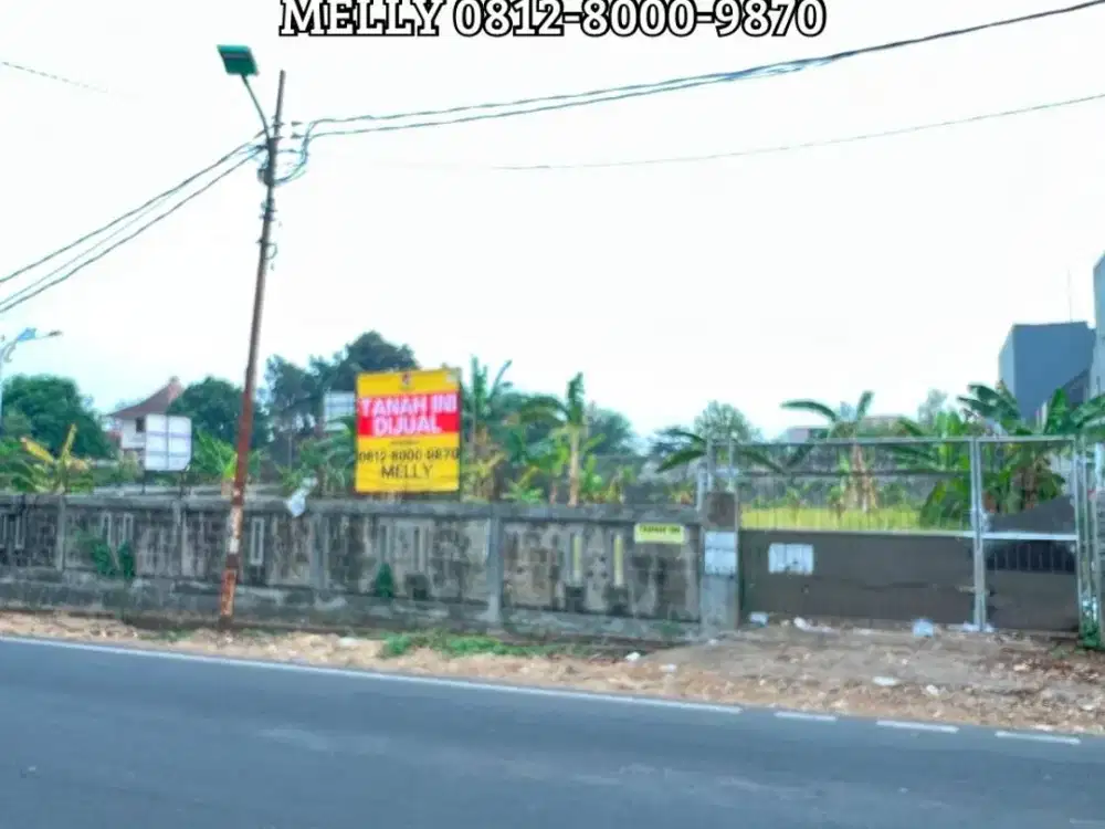 Tanah Luas Pinggir Jalan Raya Laut Arafuru Pondok Bambu, Jakarta Timur