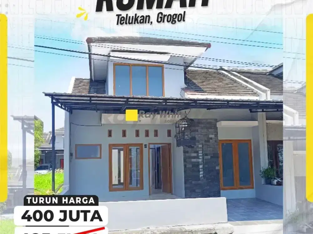 Dijual Rumah Murah Solo Baru Grogol Sukoharjo