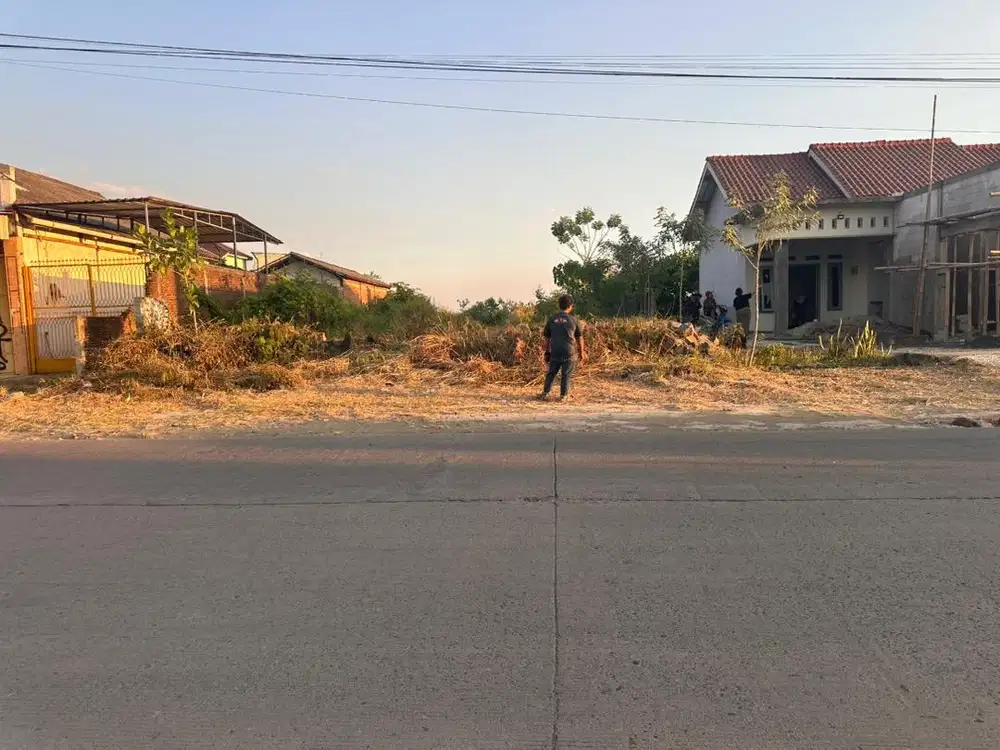 Dijual tanah padat sitanggal brebes