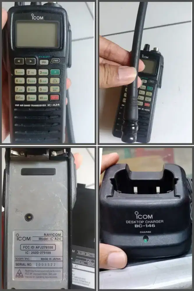 icom A24 VHF Airband