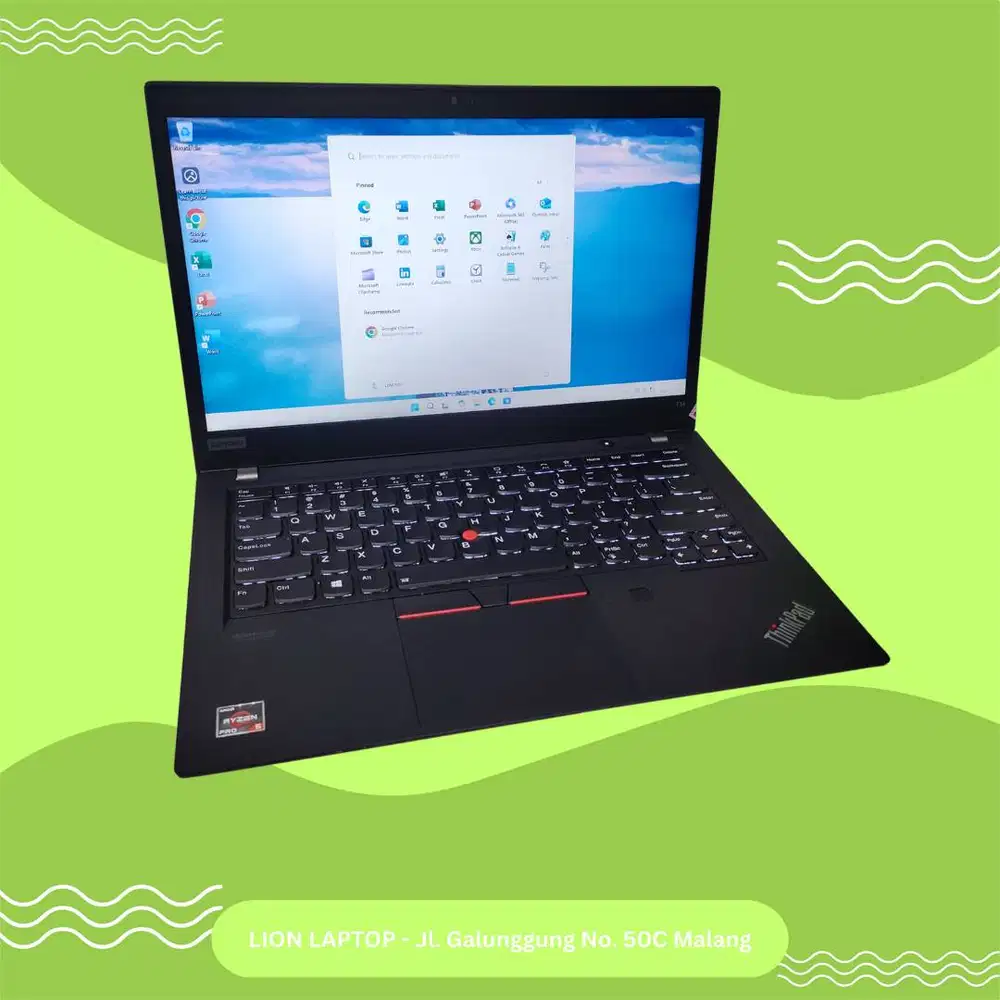 RAM 16GB AMD Ryzen 5 PRO SSD 256GB Lenovo Thinkpad T14 [06|10]