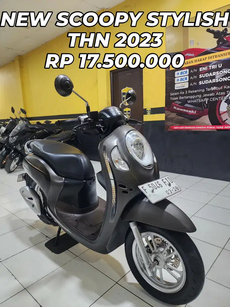 HONDA NEW SCOOPY STYLISH THN 2023