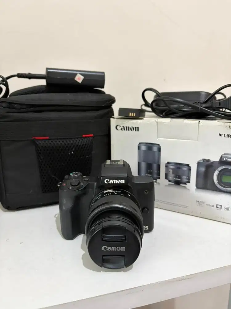 CANON EOS M50 MIRRORLESS LENSA KIT FULLSET