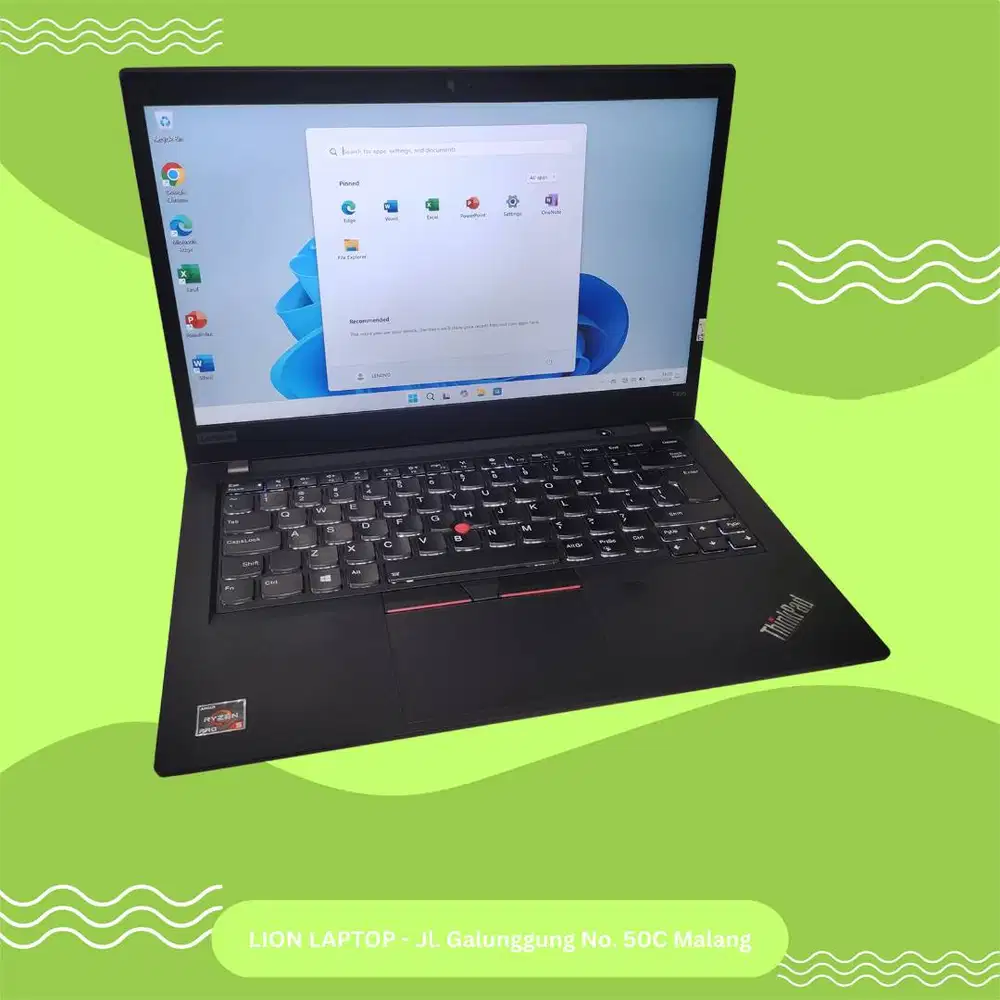 RAM 16GB AMD Ryzen 5 PRO VGA 2GB Lenovo Thinkpad T495 [06|10]