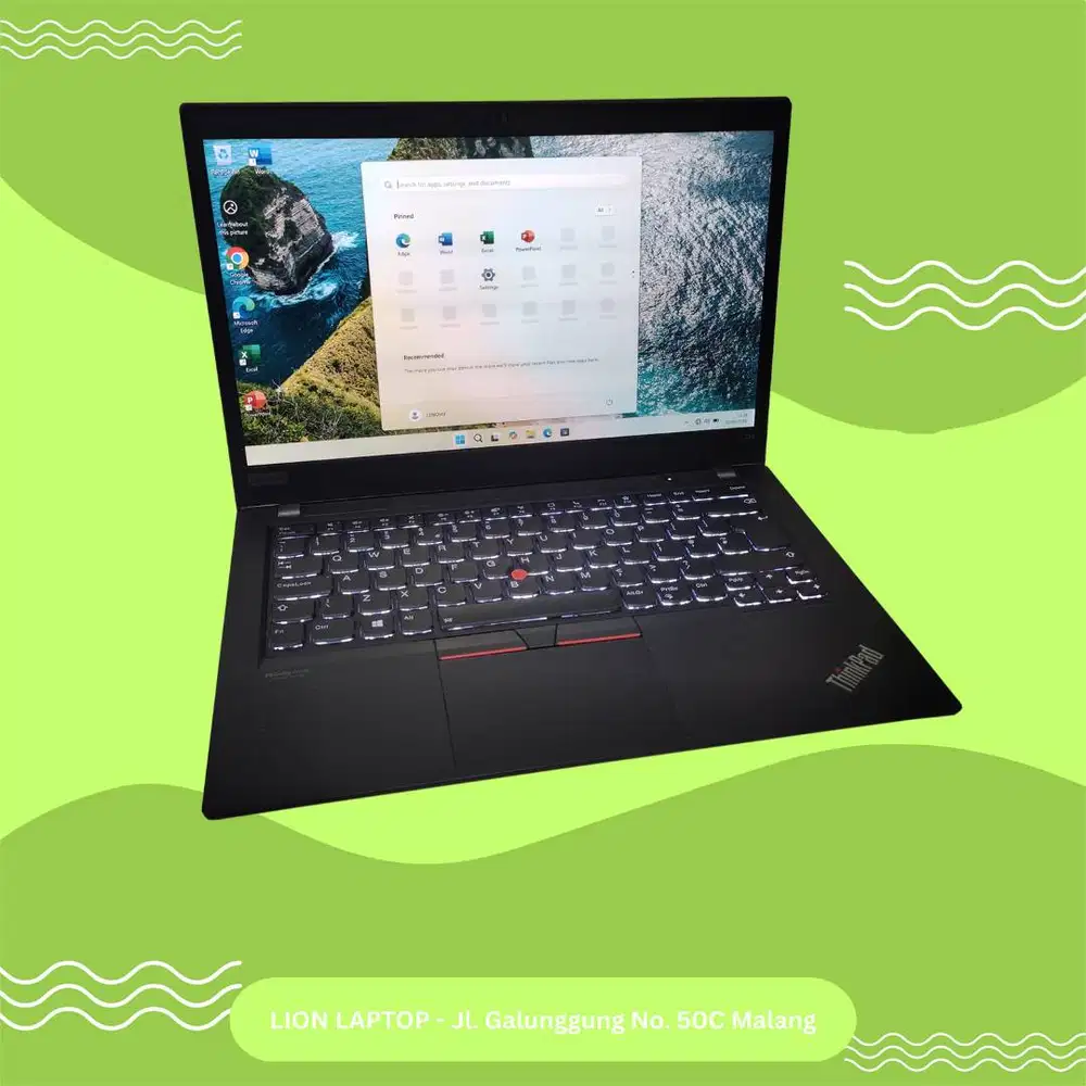 RAM 16GB i5 Gen 11 SSD 256GB Lenovo Thinkpad T14 gen 2i [06|10]