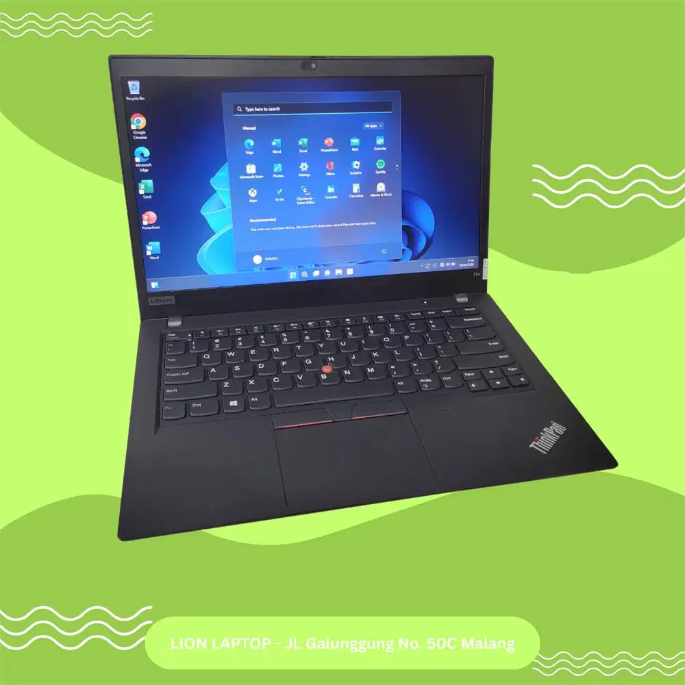 RAM 16GB Core i5 Gen 10 SSD 256GB Lenovo Thinkpad T14 gen 1 [06|10]