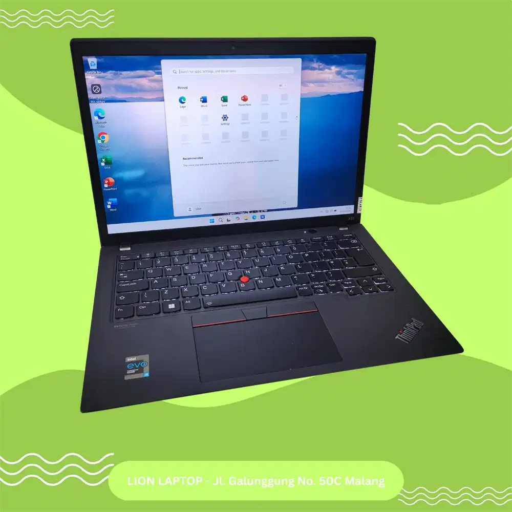 RAM 16GB Core i5 Gen 11 Slim Mulus Lenovo Thinkpad X13 Gen 2 [06|10]