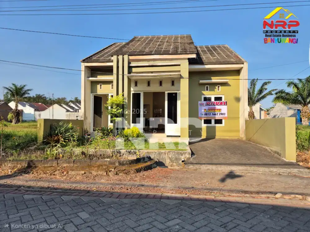 Dijual Rumah Komersil 400 Jutaan di Genteng- Banyuwangi