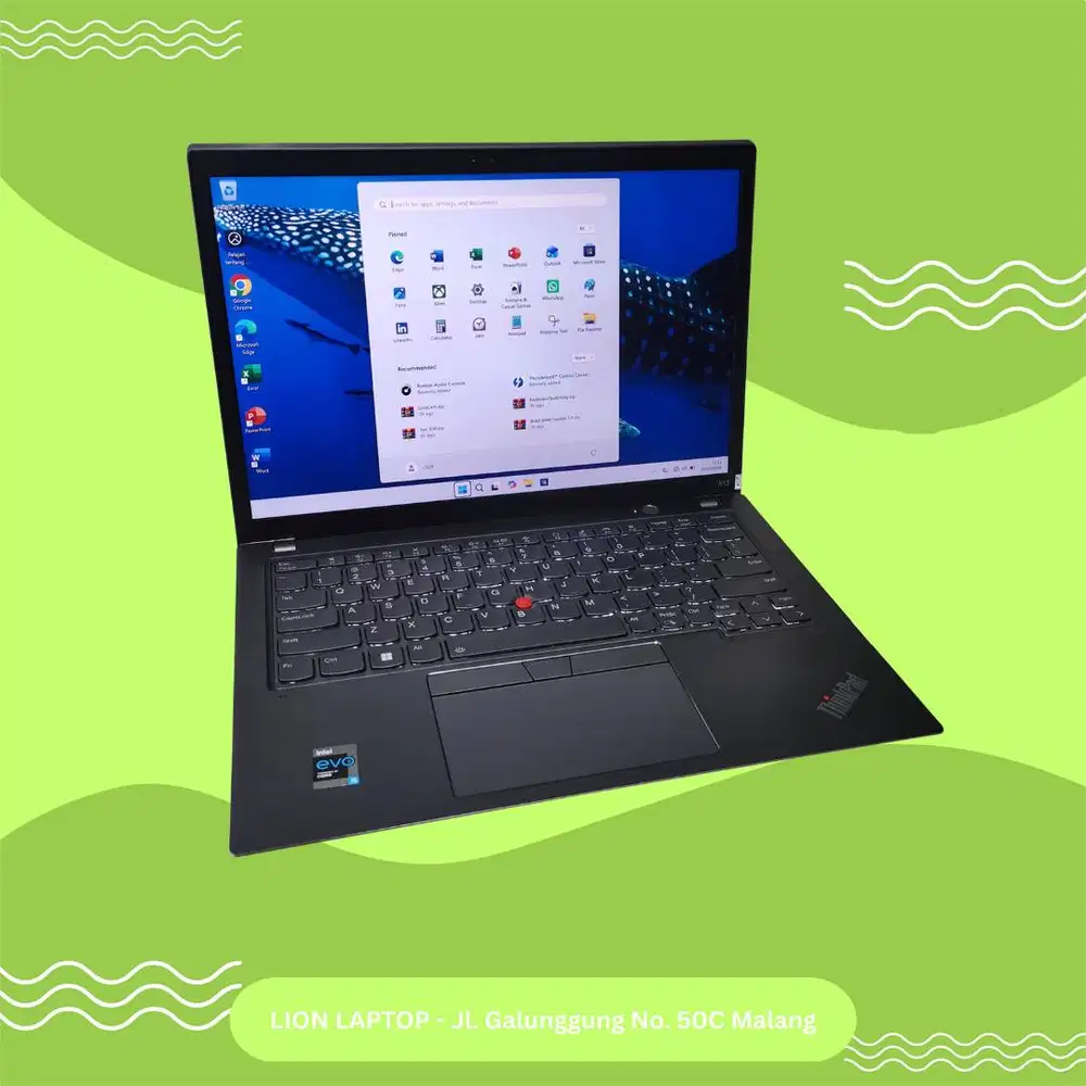 RAM 16GB i5 Gen 11 Body Auminium Lenovo Thinkpad X13 [06|10]