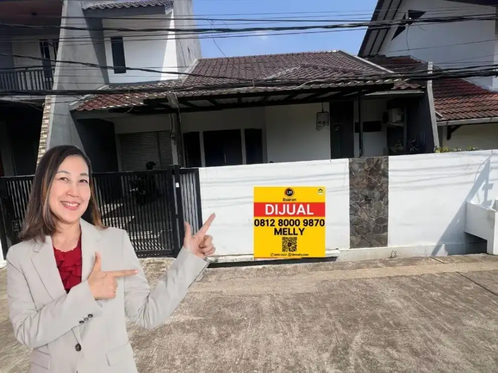 Rumah Asri Komplek Al Jatibening Indah Bekasi