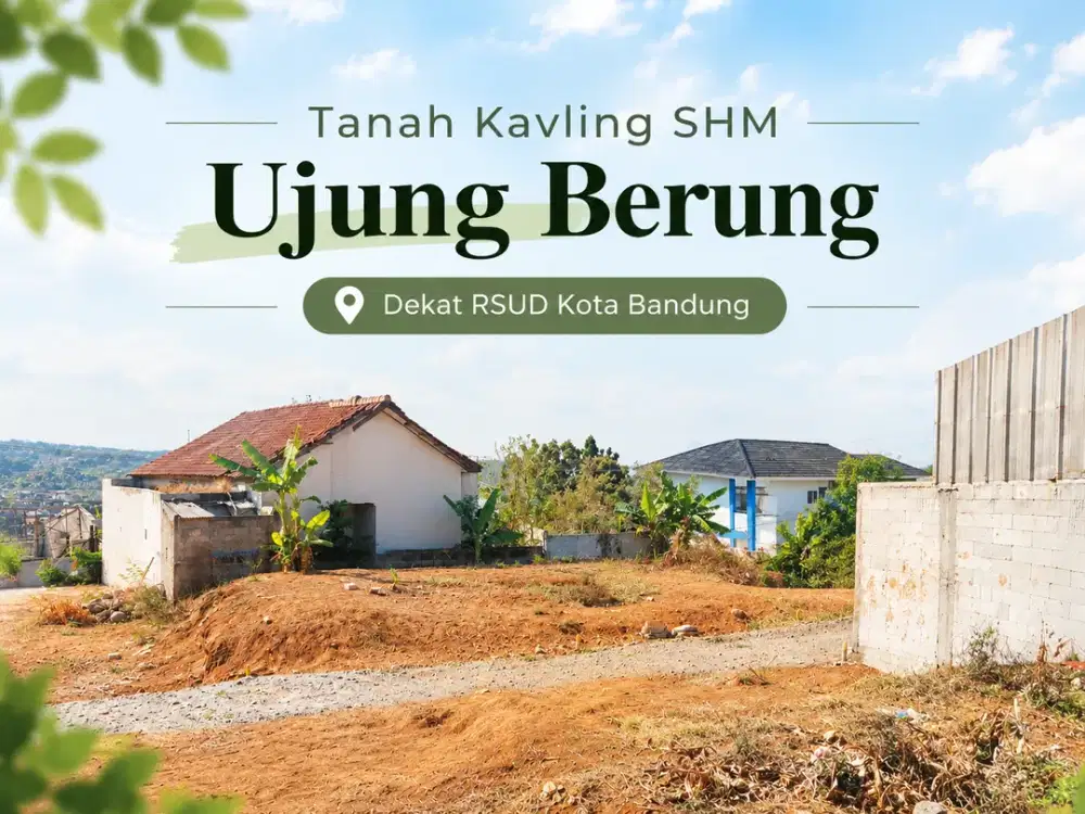Tanah Kavling SHM Ujung Berung - Dekat Mall Ubertos